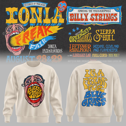 Limited Edition Billy Strings Tour 2026 Sweatshirt
