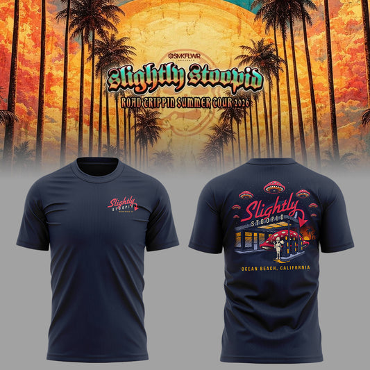 Limited Edition Slightly Stoopid Tour 2026 Tshirt 1