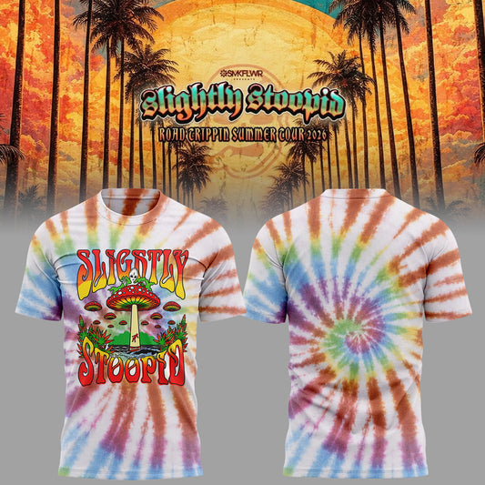 Limited Edition Slightly Stoopid Tour 2026 Tshirt 3