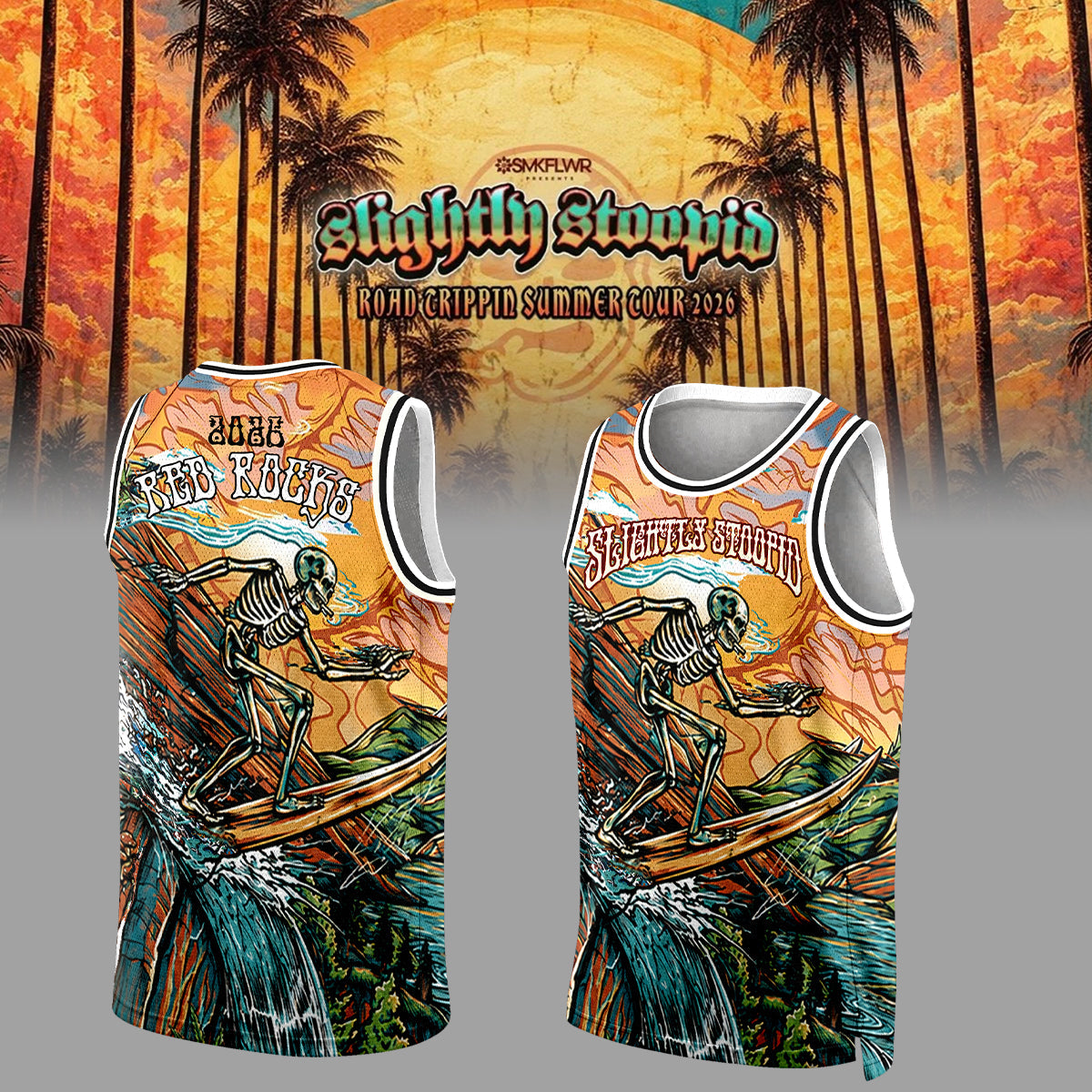 Limited Edition Slightly Stoopid Tour 2026 Jersey