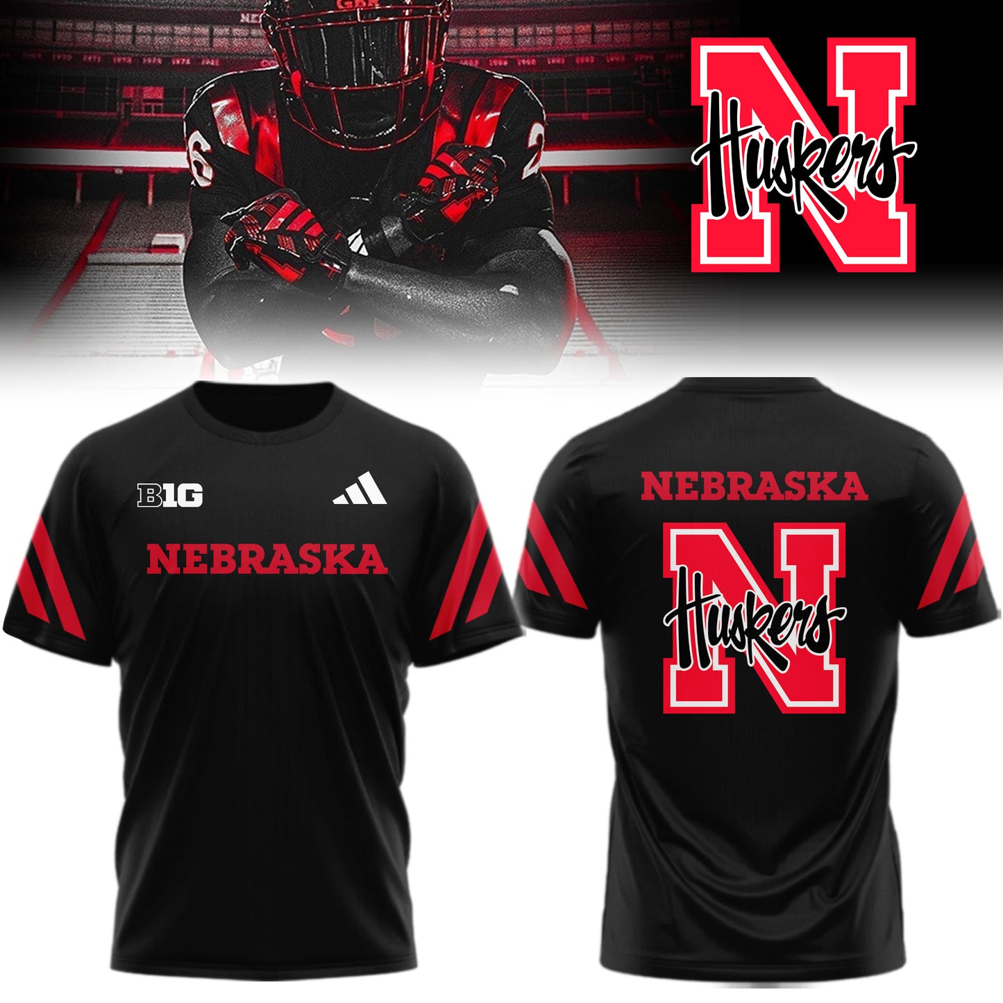Nebraska Cornhuskers 2026 Alternate Uniform Limited Shirt