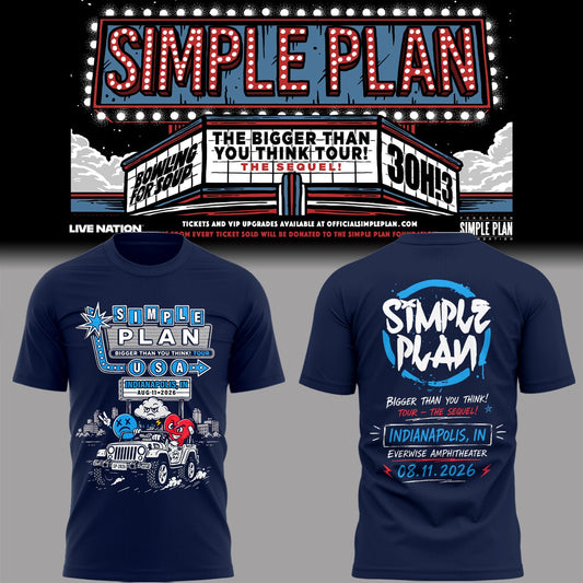 Limited Edition Bigger Than You Think! Tour in Indianapolis,IN Shirt