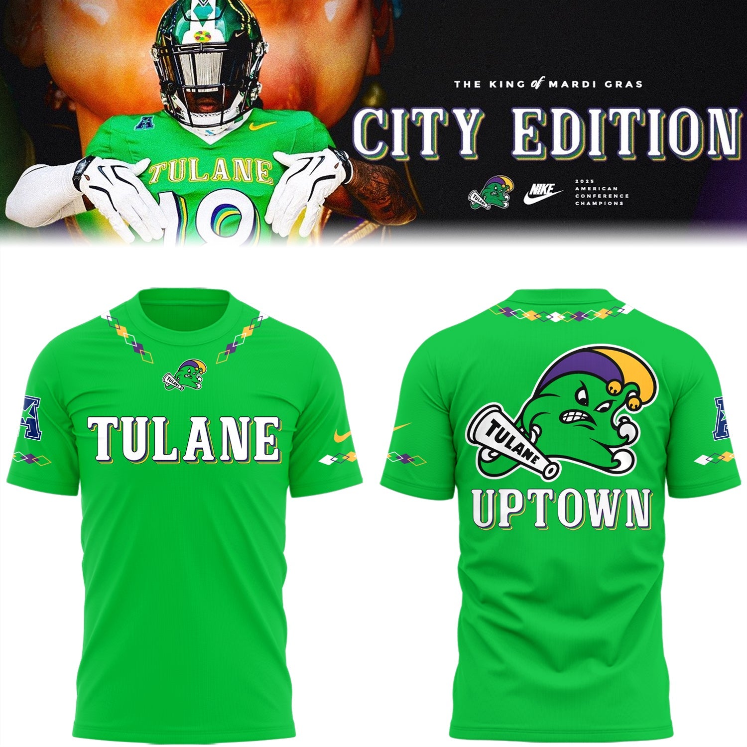 Limited Edition KING of Mardi Gras-2026 City Edition Shirt-PA081326003