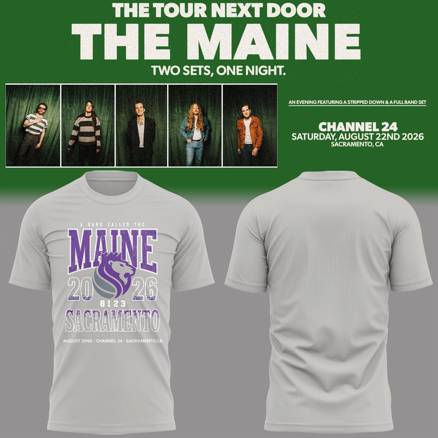 Limited Edition The Tour Next Door In Sacramento, California Shirt