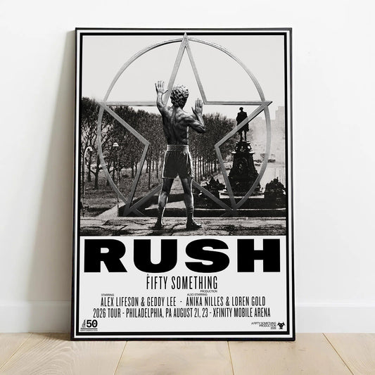 Limited Edition Fifty Something Tour 2026 In Philadelphia, PA Poster