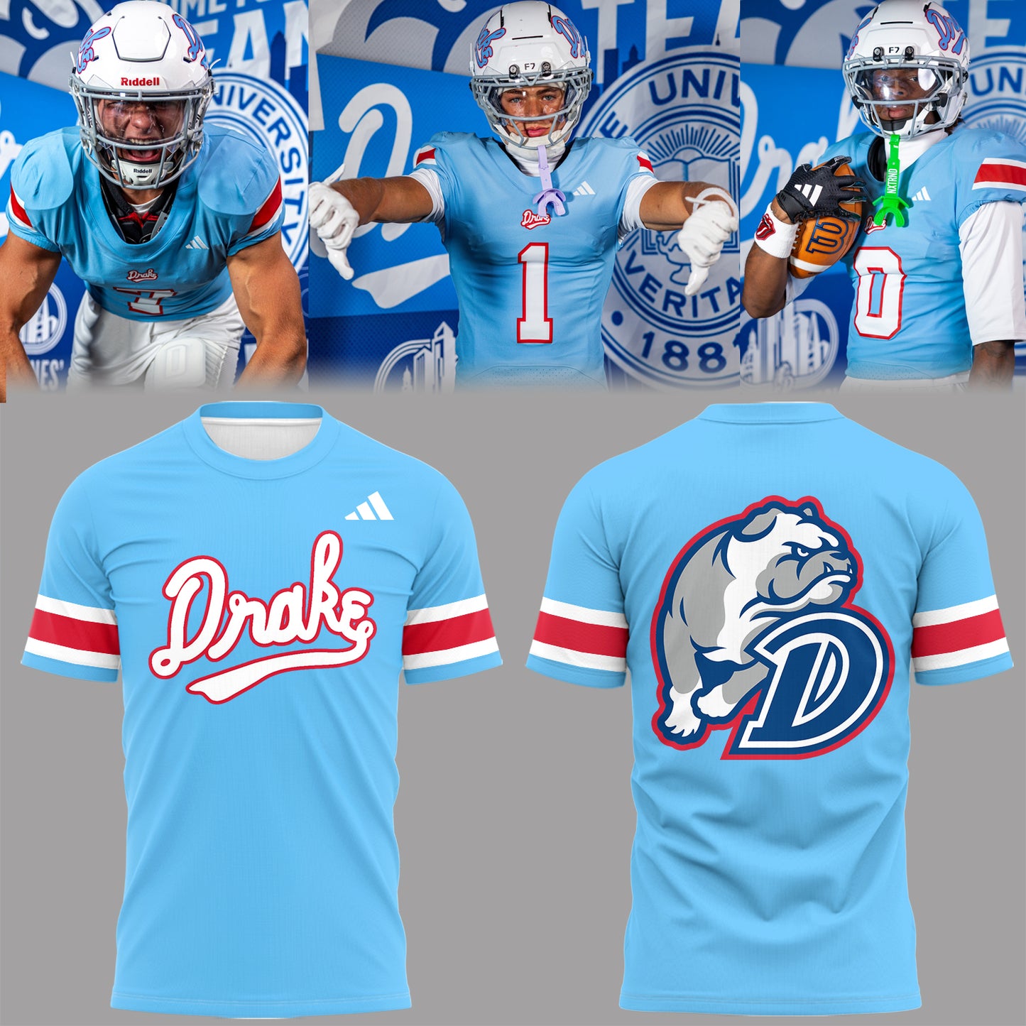 Limited Edition Powder Blue Throwback Shirt