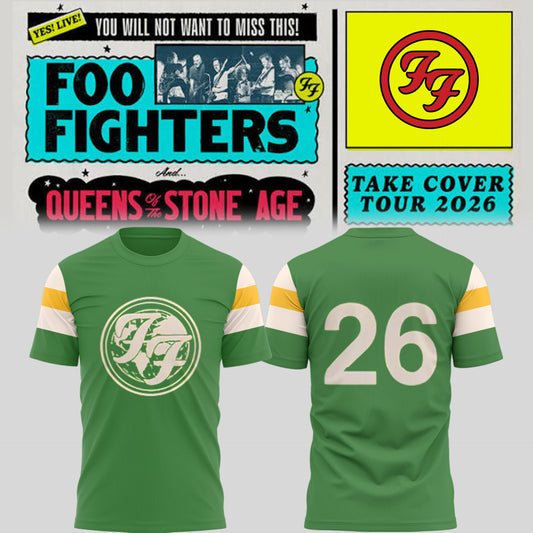 FF 🎸🎤 “Take Cover Tour 2026” TShirt