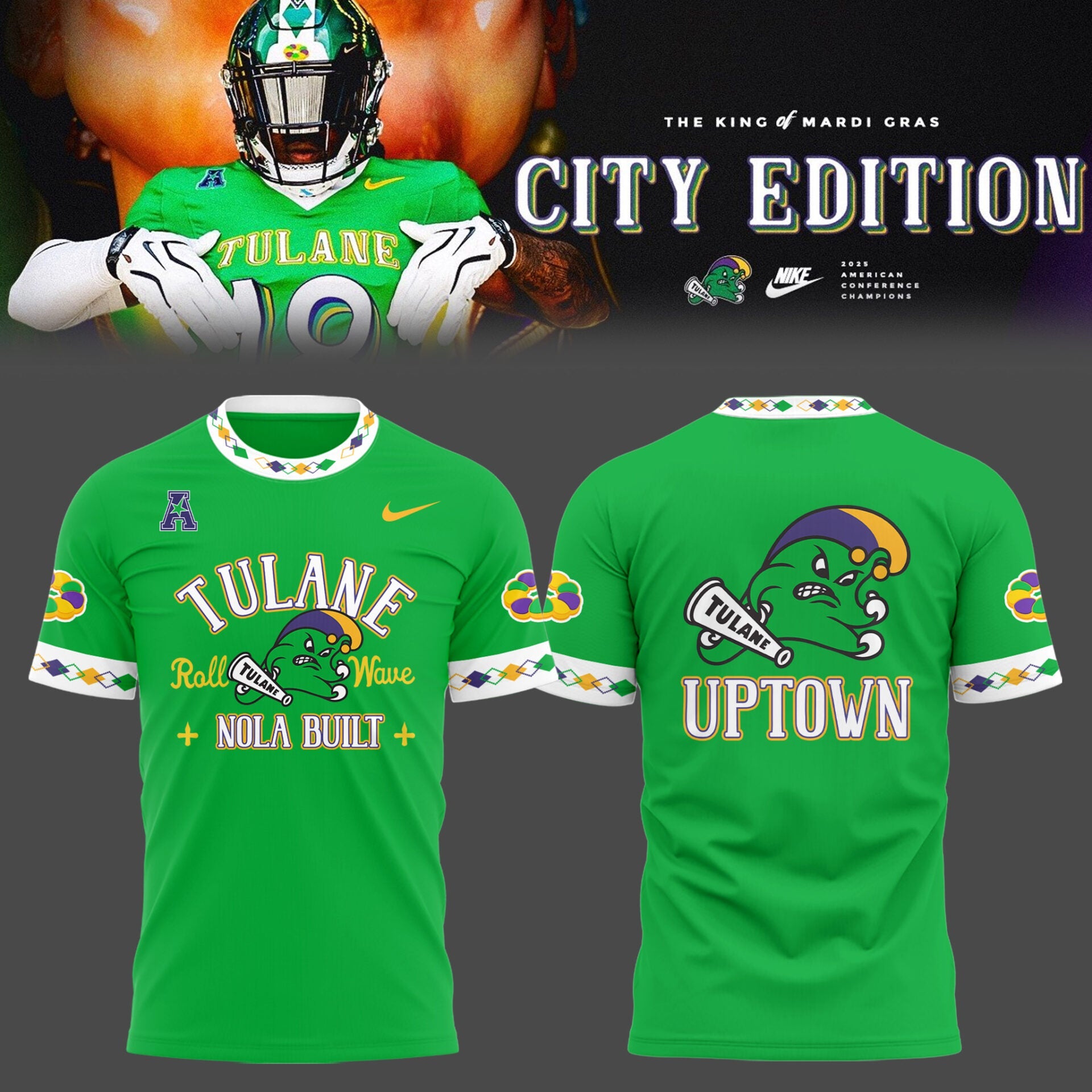 Limited Edition KING of Mardi Gras-2026 City Edition Shirt-PU26081303