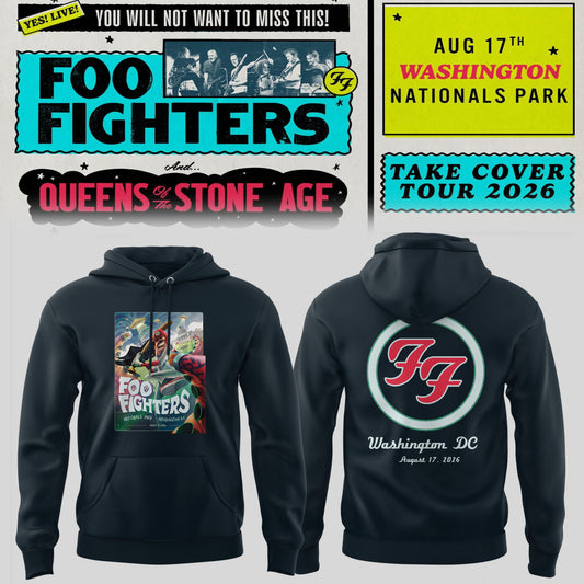FF 🎸🎤 “Take Cover Tour 2026” in Washington D.C Hoodie