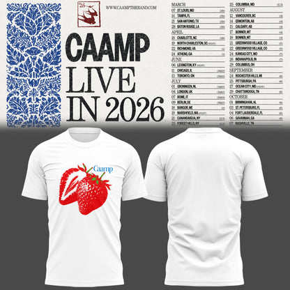 Limited Edition Caamp Live in 2026 Shirt