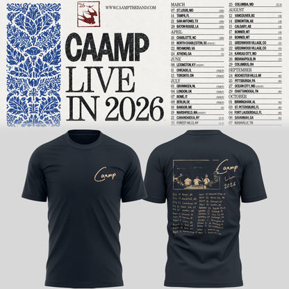 Limited Edition Caamp Live in 2026 Shirt