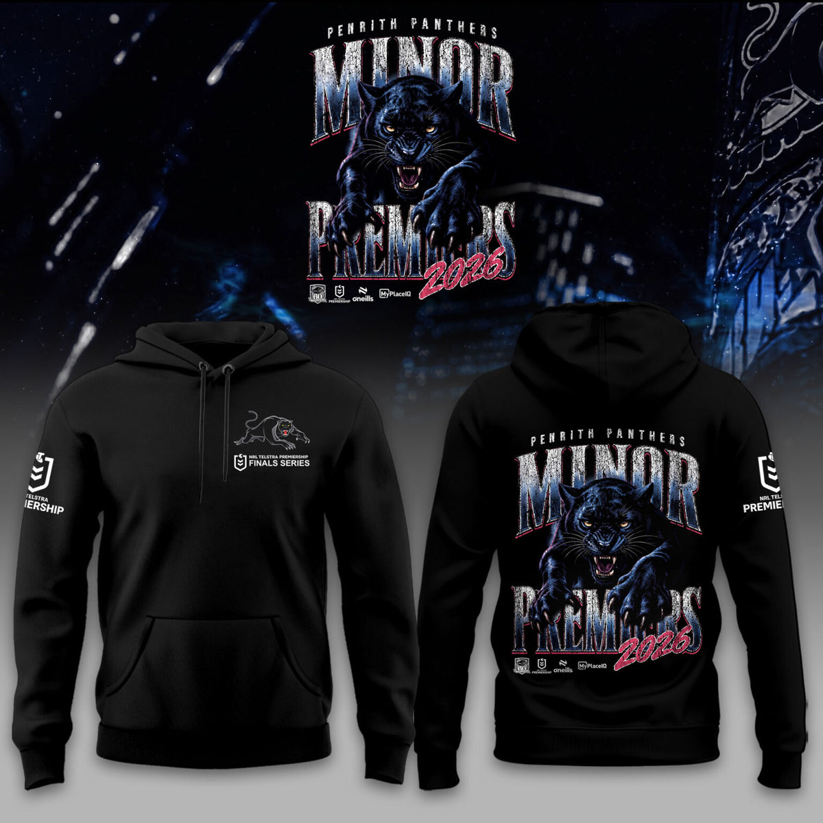 _Penrith Panthers 2026 Minor Premiers New Exclusive Hoodie