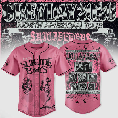 _$uicideboy$ Greyday 2026 – North American Tour Jersey