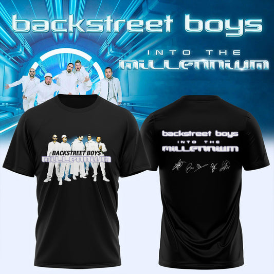 Backstreet Boys ”Into The Millennium” Limited Edition Signature – Tshirt