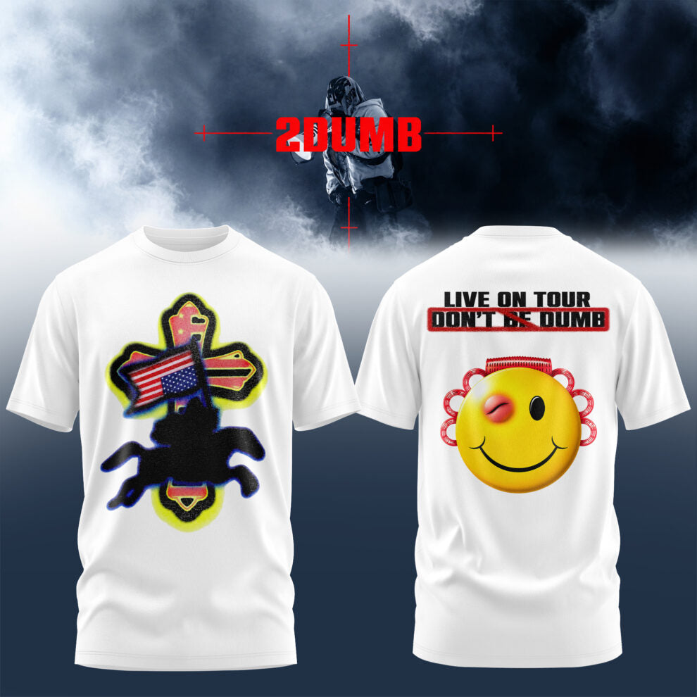 Asap Rky Don’t Be Dumb Tour 3D All-Over Print T-Shirt V1