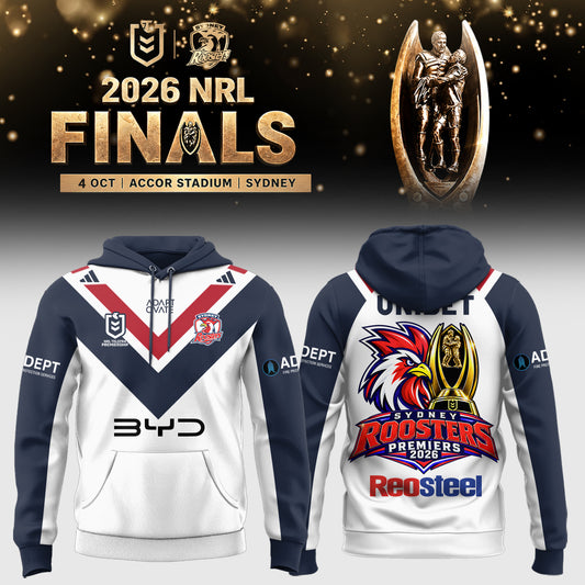 Sydney Roosters 🏆 NRL Premiers 2026 Hoodie