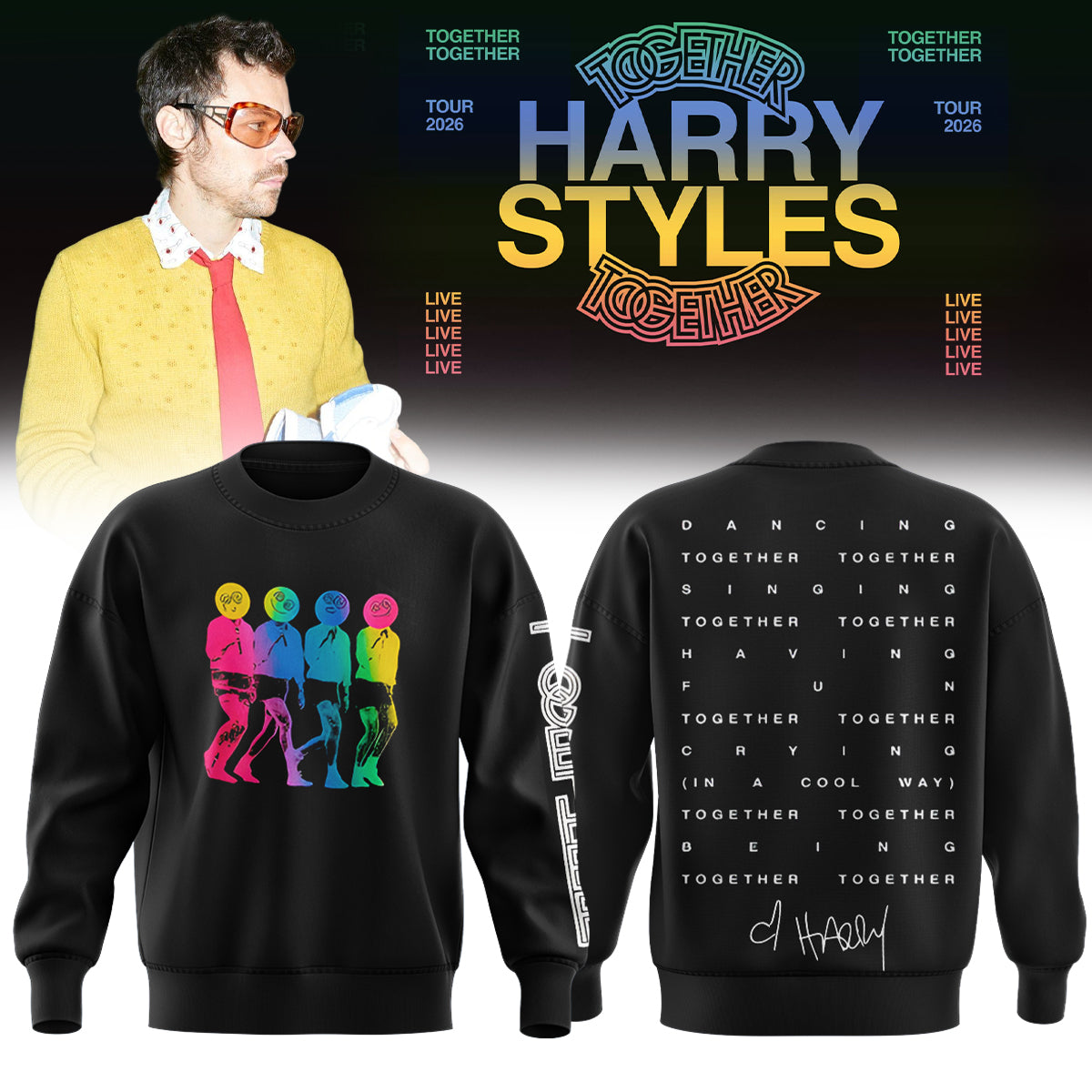 .HStyles Together Together Tour Sweatshirt