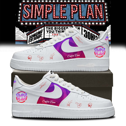 Simple Plan " The Bigger Than You Think! Tour "  Shoes 2