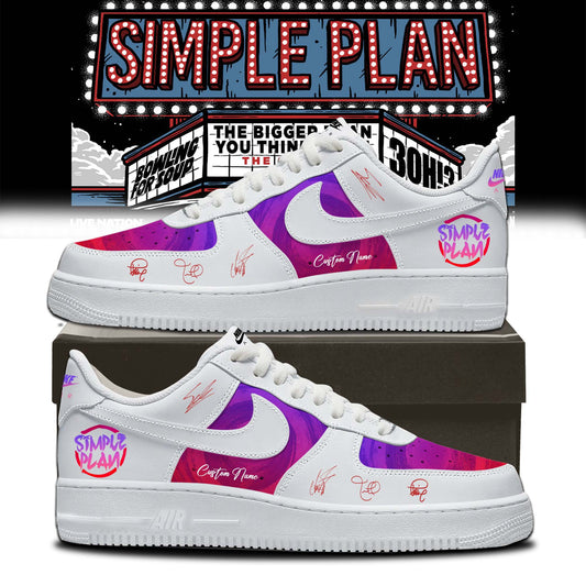 Simple Plan " The Bigger Than You Think! Tour "  Shoes 6