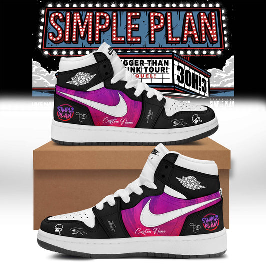 Simple Plan " The Bigger Than You Think! Tour "  Shoes