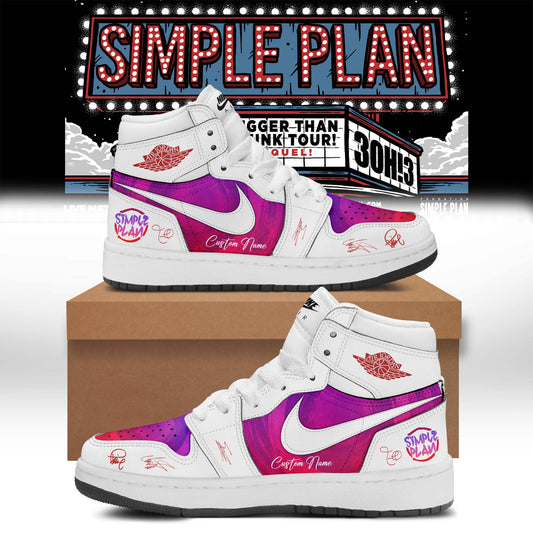 Simple Plan " The Bigger Than You Think! Tour "  Shoes 6