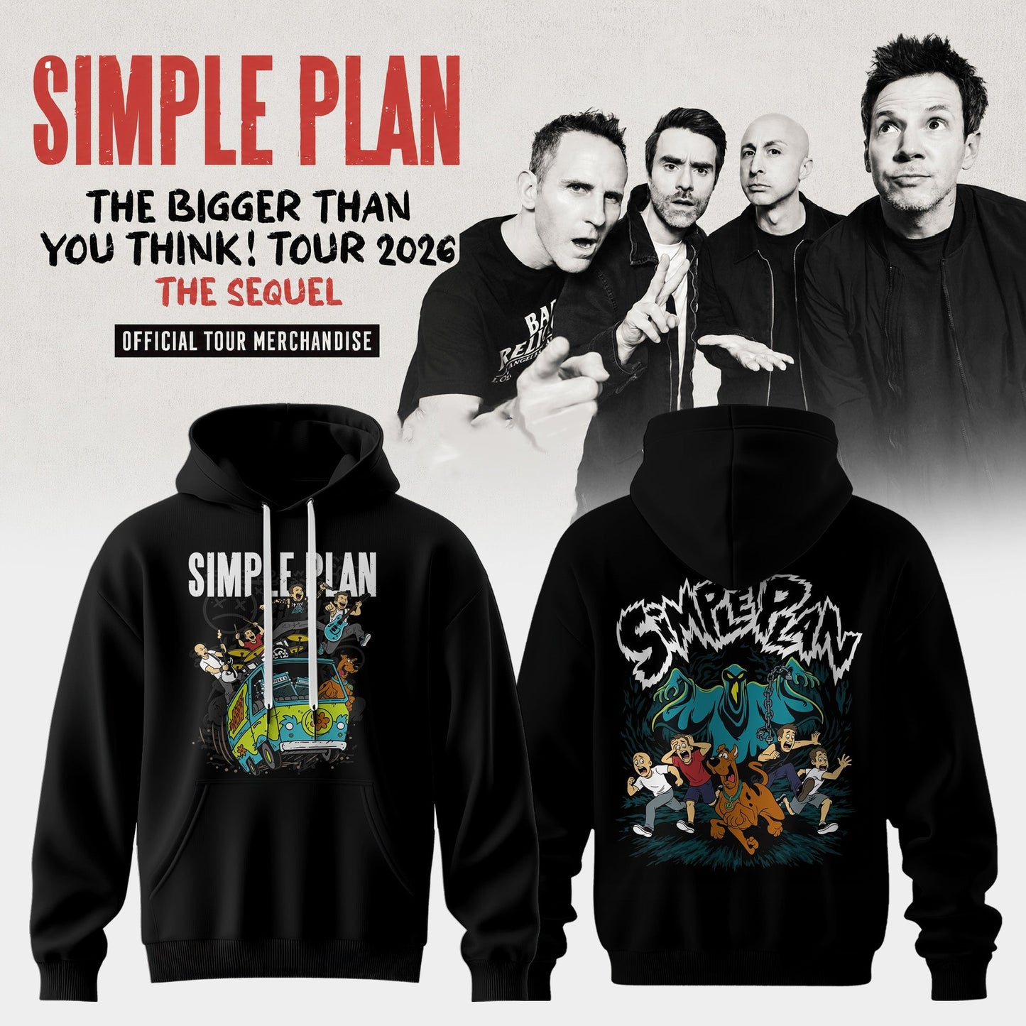 The Bigger Than You Think Tour 2026 3D Graphic Hoodie – Limited Black Vibe