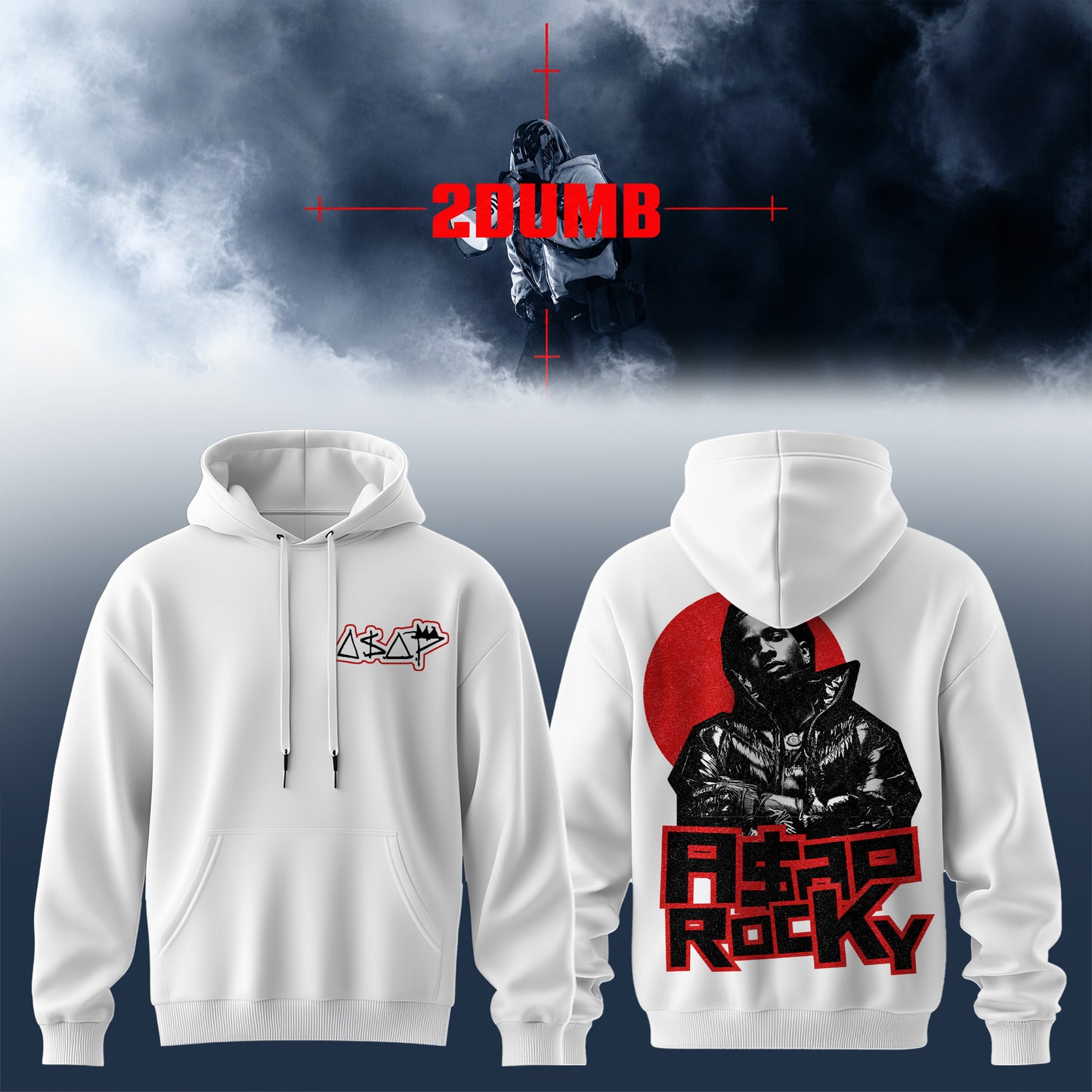 Asap Rky Don’t Be Dumb Tour Premium 3D Hoodie V4