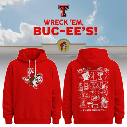 Texas Tech x Buc-ee’s Wreck ’Em Hoodie #2