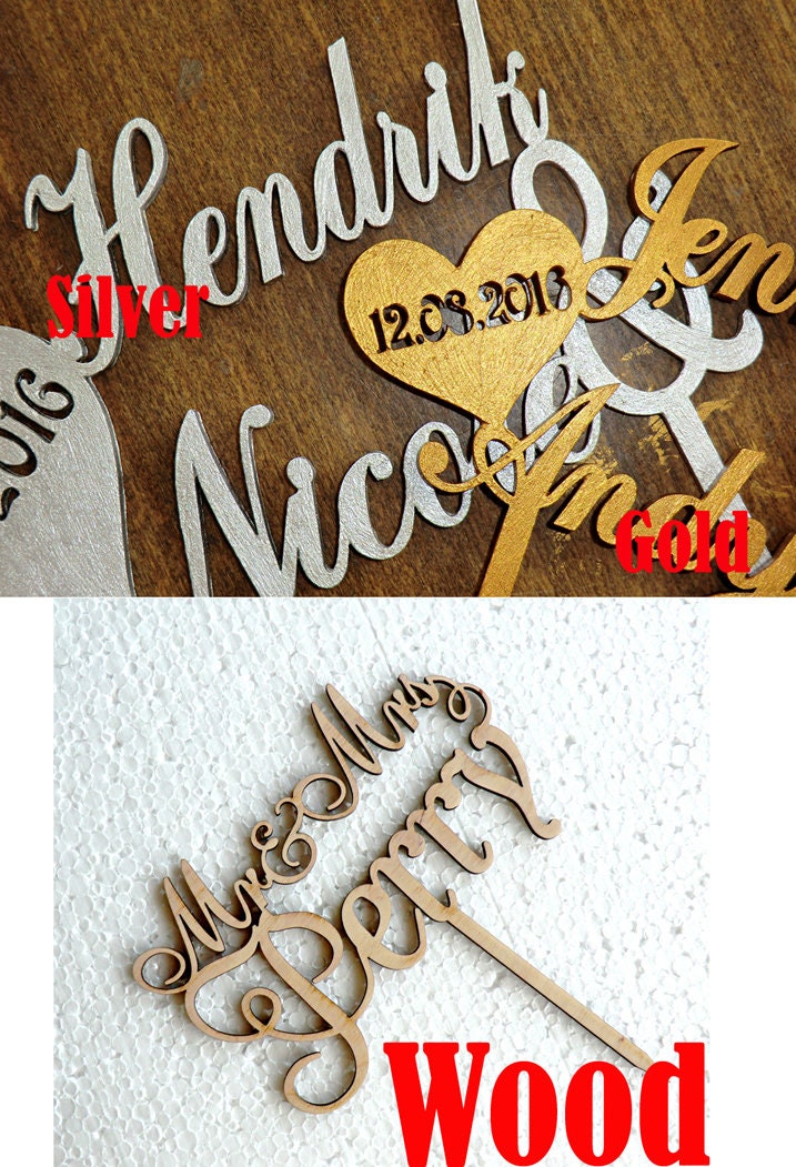Personalized Wooden Christmas Ornament, Laser-Cut Name Bauble