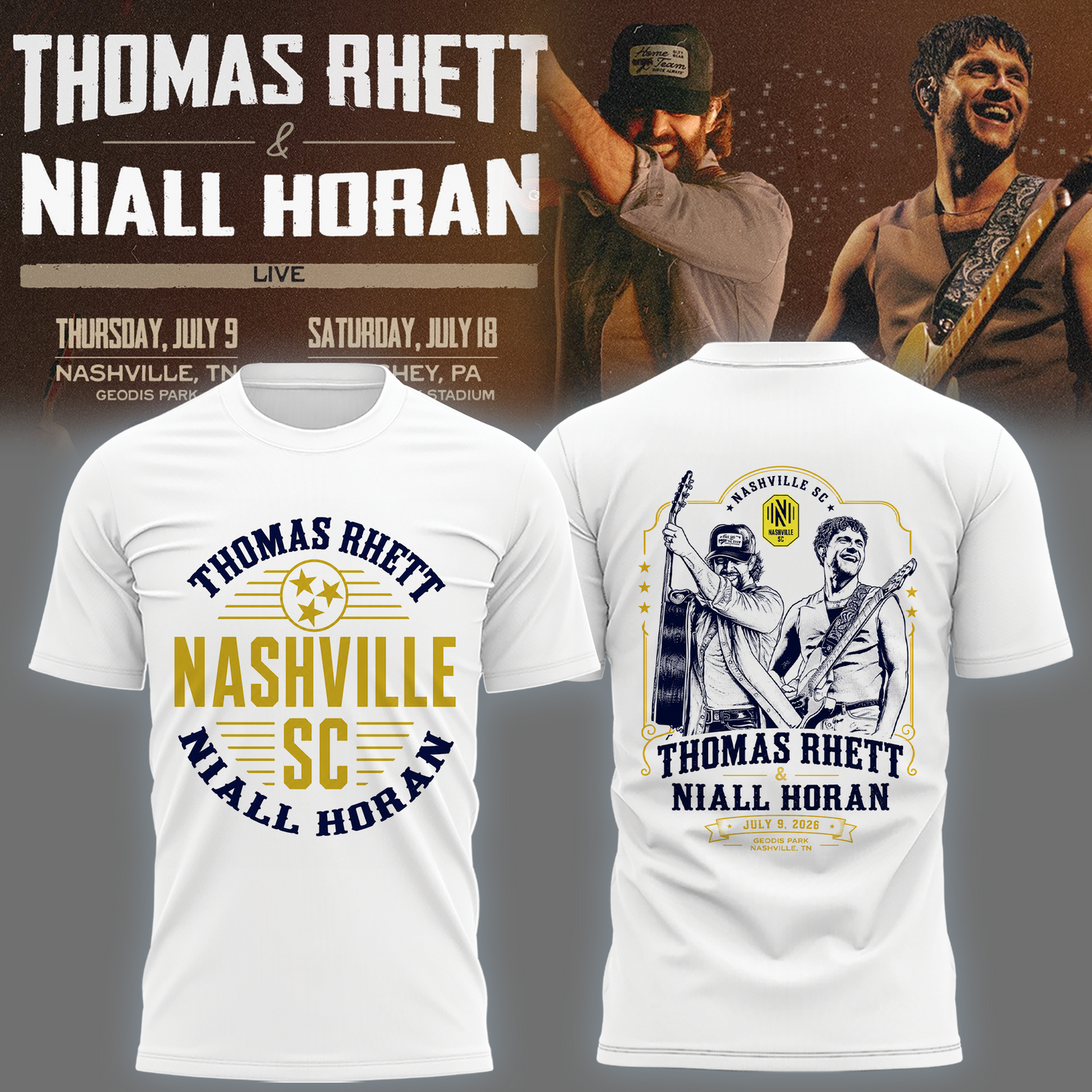 Limited Edition The Soundtrack to Life Tour Shirt