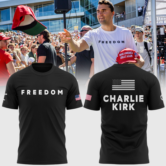 Charlie Kirk freedom T-shirt