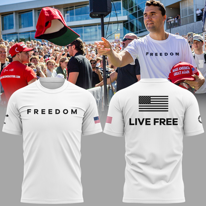 Charlie Kirk freedom T-shirt
