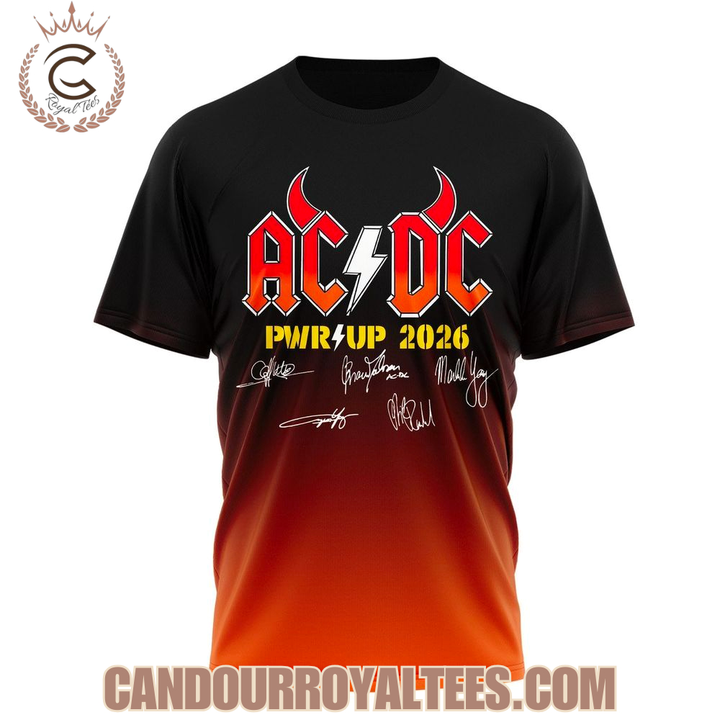 2026 AC/DC North America Power Up Tour T-Shirt