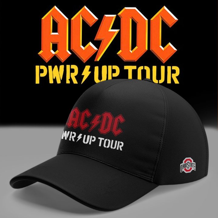 Limited T-Shirt AC/DC x Ohio State Buckeyes Football - Power Up Tour 2026 T-Shirt