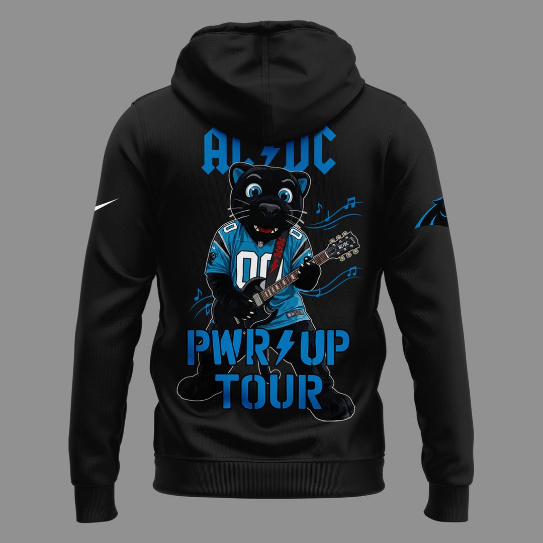 Exclusive Hoodie AC/DC x Carolina Panthers - Power Up Tour 2026 Hoodie