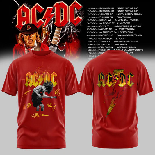 09.5. Perfect Edition AC/DC Power Up Tour 2026 T-Shirt