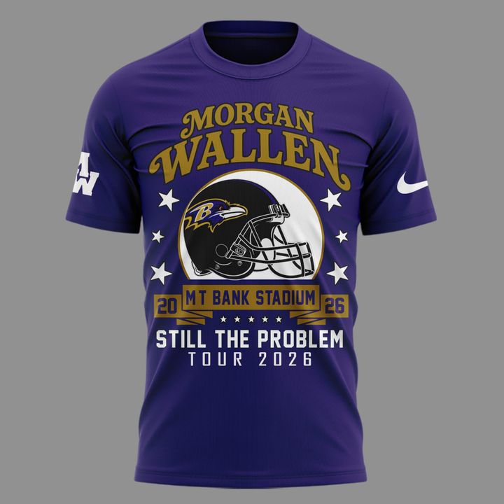 01.1. MW x Baltimore Ravens - Still The Problem Tour 2026 T-Shirt