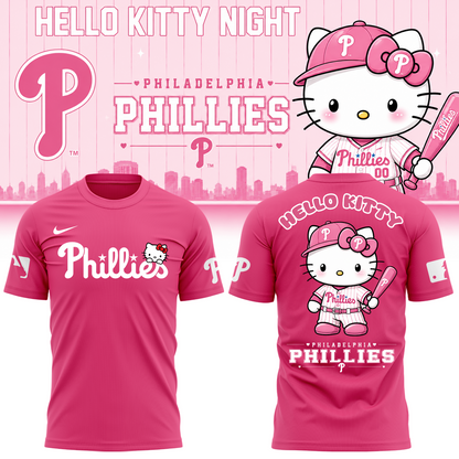 Philadelphia Phillies Hello Kitty Night 2026 Limited Edition T-Shirt
