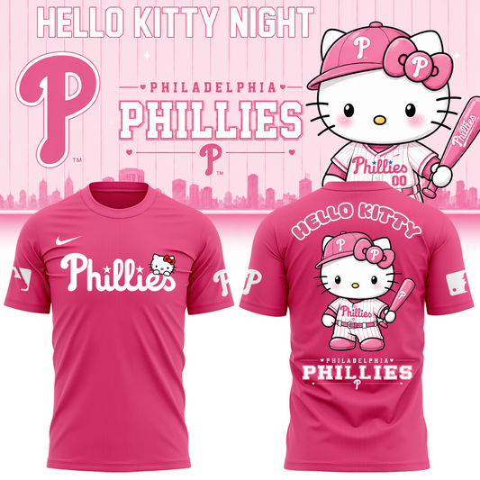 Philadelphia Phillies Hello Kitty Night 2026 Limited Edition T-Shirt