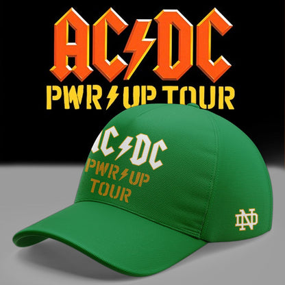 002. Exclusive AC/DC x Notre Dame Football - Power Up Tour 2026 T-Shirt