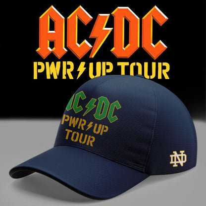 01.3. Special AC/DC x Notre Dame Football - Power Up Tour 2026 Polo Shirt