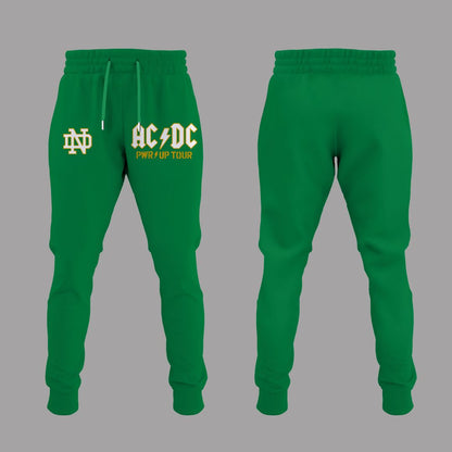 002. Special Power Up Tour 2026 - AC/DC x Notre Dame Football Jersey
