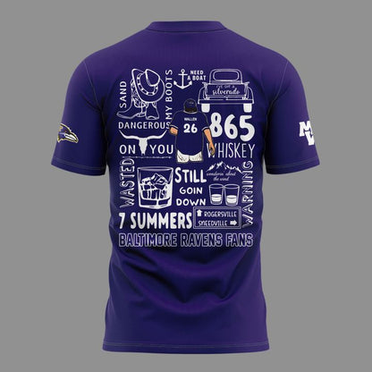 002. New Shirt Baltimore Ravens x MW - Still The Problem Tour 2026 T-Shirt