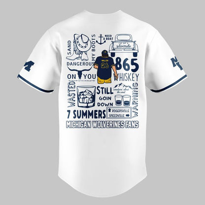 Perfect Still The Problem Tour 2026 - Michigan Football x MW Jersey