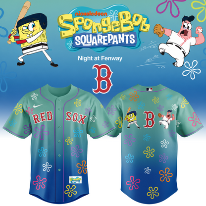 Red Sox x SpongeBob SquarePants Night at Fenway Jersey