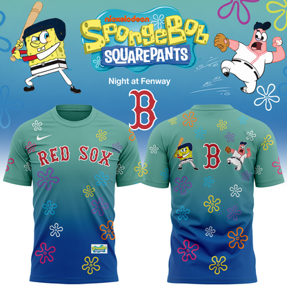 Red Sox x SpongeBob SquarePants Night at Fenway T-Shirt