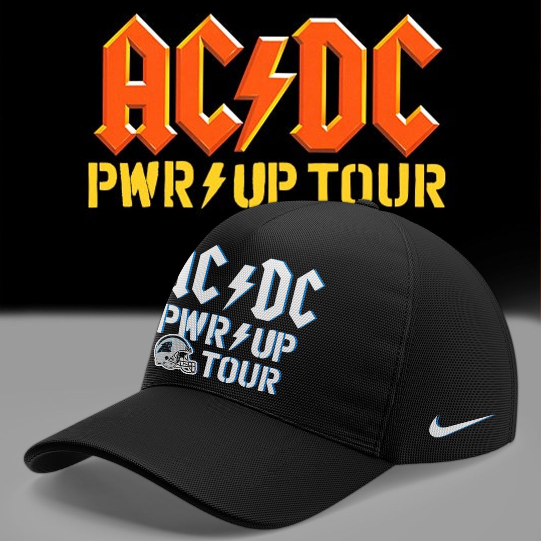 Limited Edition AC/DC x Carolina Panthers - Power Up Tour 2026 Jersey