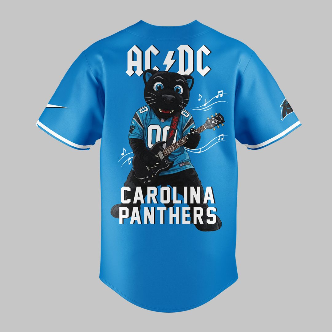 Perfect Shirt 2026 AC/DC x Carolina Panthers - Power Up Tour 2026 Jersey