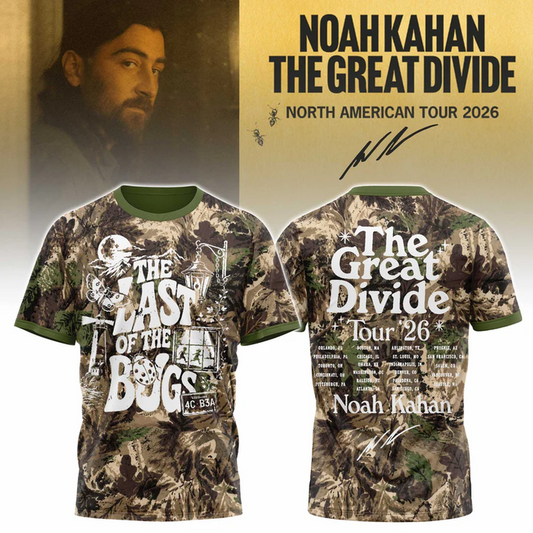 Perfect Shirt Noah Kahan - The Great Divide Tour 2026 T-Shirt