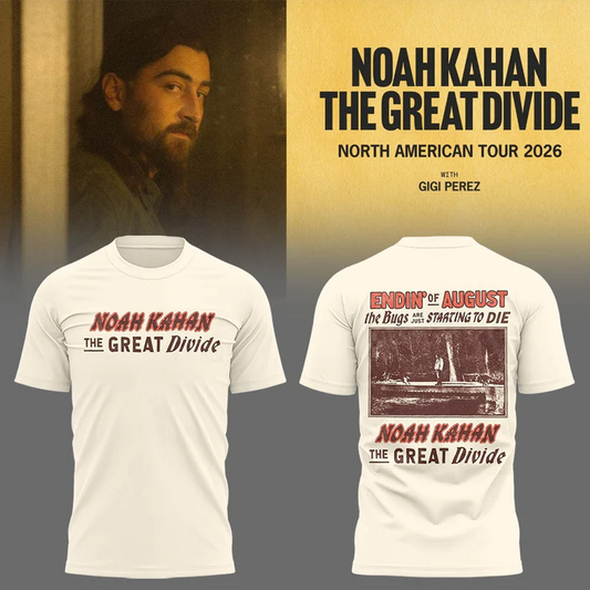 45. New Shirt The Great Divide Tour Noah Kahan North American 2026T-Shirt